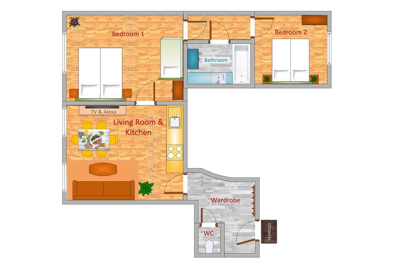 Vienna Central Station Accommodation Екстер'єр фото